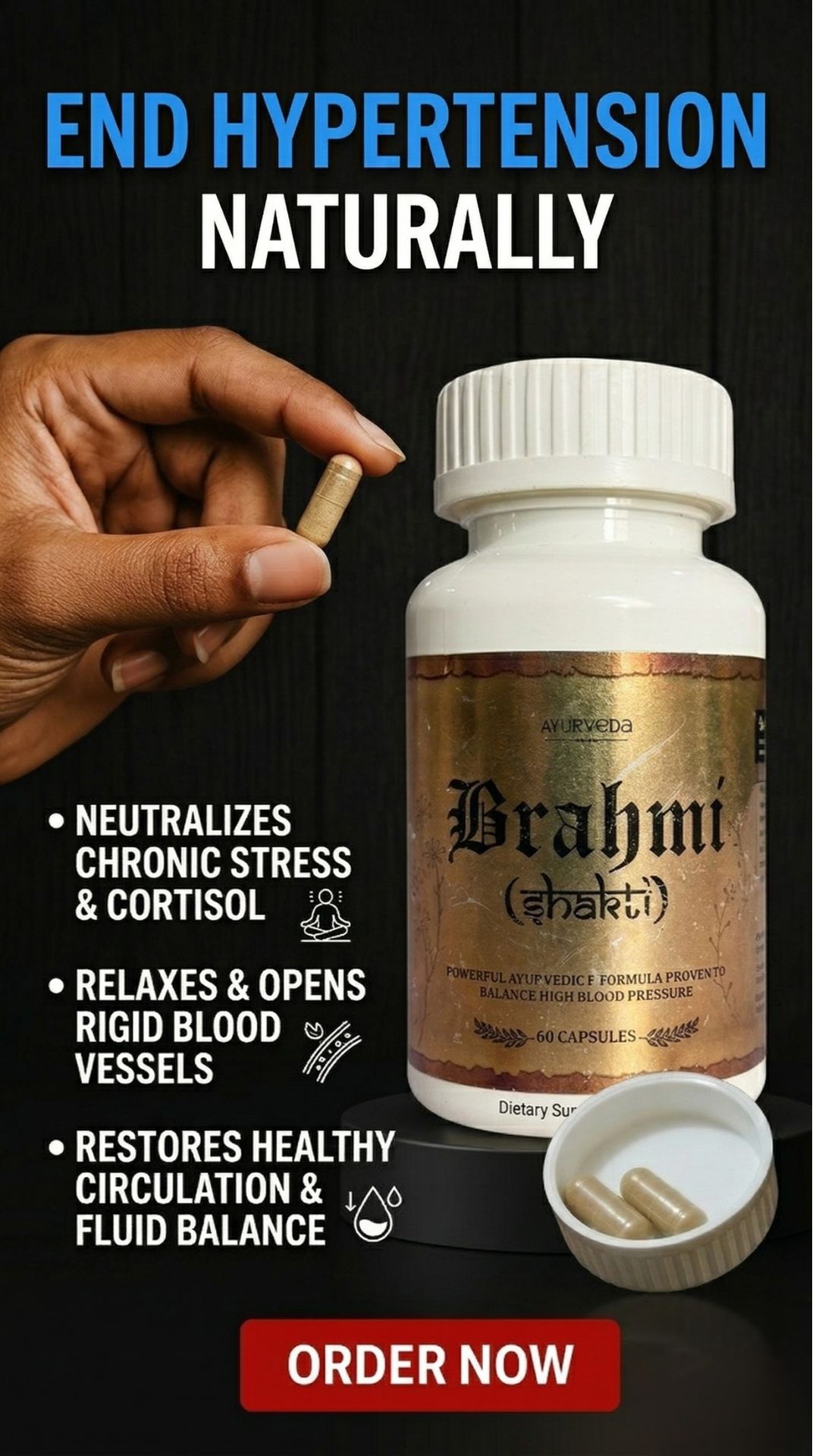 End hypertension naturally