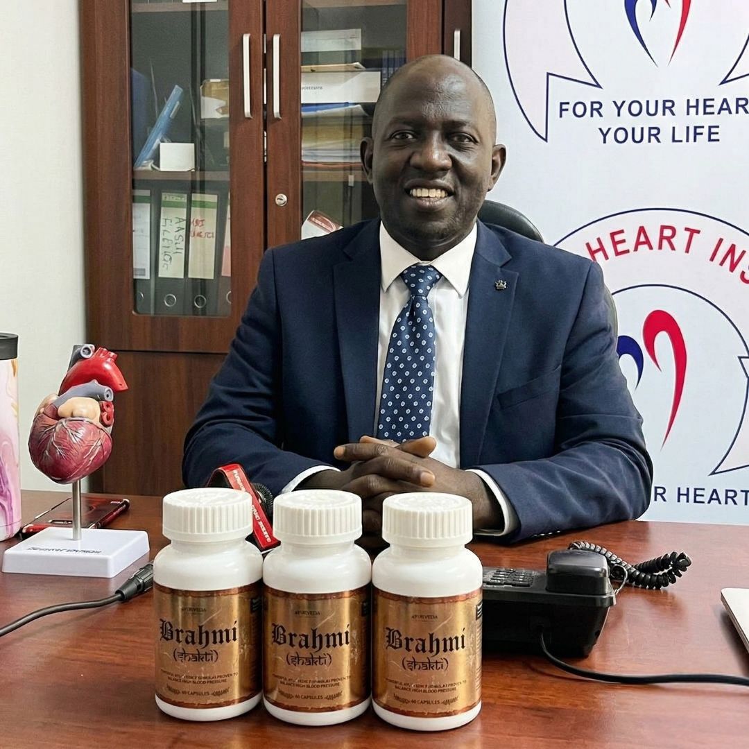 Brahmi Shakti recommended by Nigerian heart specialist